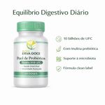 Pool Probiótico 10 Bi UFC 10 Cepas + Inulina com 60 Doses
