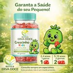 Gummy de Vitaminas Kids 60 Und Morango: Nutrição diária
