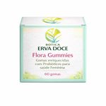 Flora Gummies Gomas Probióticas para Saúde Feminina 60 gomas