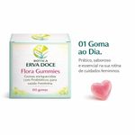 Flora Gummies Gomas Probióticas para Saúde Feminina 60 gomas
