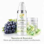 Creme Clareador e Antirrugas Resveratrox 30 gramas