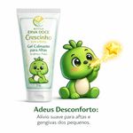 Gel Bucal Infantil Calmante Aftas 30g Crescinho Kids e Baby