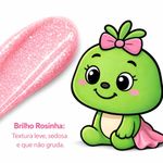 Gloss Tutti Amor 15g Crescinha Kids: Hidratação Saborosa