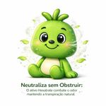 Desodorante Natural Cheirinho de Jardim 50mL Crescinho Kids