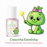 Esmalte Hipoalergênico Estrelinha 10mL Crescinho Kids e Baby