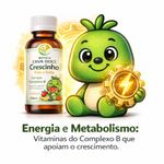 Xarope Papinha Feliz Crescinho Kids 100mL: Desperta Apetite