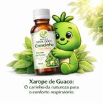 Xarope Guaco e Propolis Crescinho Kids 100mL: Alívio Natural