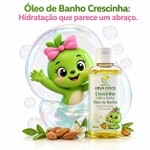 Óleo de Banho Corporal 120mL Crescinha Kids Pele Hidratada
