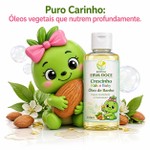 Óleo de Banho Corporal 120mL Crescinha Kids Pele Hidratada