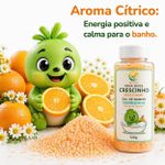 Sal de Banho Sorrisinho Crescinho Kids e Baby 120g