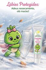 Gloss Labial Brilhosinha Crescinha Kids 15g