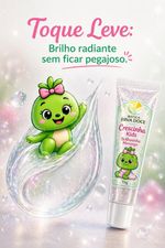 Gloss Labial Brilhosinha Crescinha Kids 15g