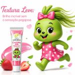 Gloss Beijinho de Morango 15g Crescinha Kids Proteção Labial