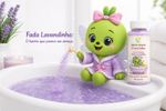 Sal de Banho Infantil 120g Fada Lavandinha Crescinha Kids
