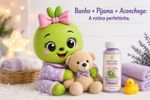 Sal de Banho Infantil 120g Fada Lavandinha Crescinha Kids