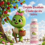Sal de Banho Infantil 120g Cerejinha Encantada Crescinha Kids