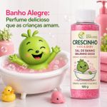 Sal de Banho Infantil Beijinho Doce 120g Crescinho Kids