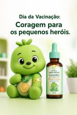Floral Dia da Vacinação 30mL Crescinho Kids e Baby