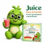 Crescinho Juice Foco e Escola Sabor Morango 10 sachês