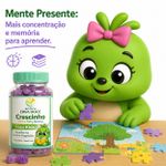Gummy Foco Kids 30 und Sabor Uva: Foco e Aprendizado