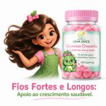 Gummies Crescinha Cabelinho Encantado 60 und Gomas Nutrição