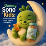 Gummy Sono Kids 30 und: Sono Tranquilo Sabor Morango