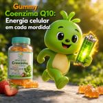 Gummy Coenzima Q10 Kids 30und Morango: Energia e Apoio Imune