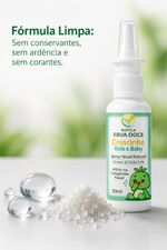 Spray Nasal Natural 30mL Crescinho Limpeza das Narinas
