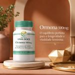 Ormona 500mg   Modulação e Vitalidade para a Longevidade Feminina 60 Doses