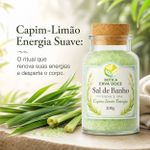 Sal de Banho Botica Essence Spa Capim Limão Energia 200g