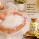 Espuma Efervescente de Banho Baunilha 200g Aconchego