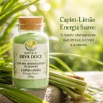 Espuma Efervescente de Banho Capim Limão 200g Energia Suave