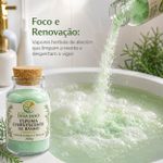 Espuma Efervescente de Banho Alecrim 200g Clareza e Frescor