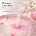 Espuma Efervescente de Banho Flor Cerejeira 200g Romantismo