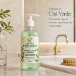 Sabonete Líquido Corporal Chá Verde Botica Essence Spa