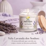 Vela Aromática Lavanda dos Sonhos 200g Botica Essence Spa
