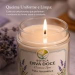 Vela Aromática Lavanda dos Sonhos 200g Botica Essence Spa