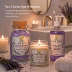 Vela Aromática Lavanda dos Sonhos 200g Botica Essence Spa