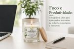 Vela Aromática Chá de Lima e Jasmim 200g Botica Essence Spa