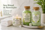 Vela Aromática Chá de Lima e Jasmim 200g Botica Essence Spa