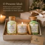 Vela Aromática Sândalo 200g Linha Botica Essence Spa