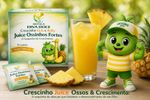 Crescinho Juice Ossos e Crescimento Sabor Abacaxi 10 sachês