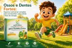Crescinho Juice Ossos e Crescimento Sabor Abacaxi 10 sachês