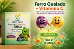 Crescinho Juice Energia e Vitalidade Sabor Uva 10 sachês