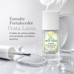 Esmalte Fortalecedor para Unhas Cor Prata Lunar 10mL