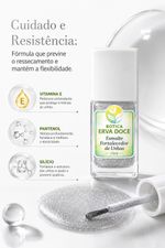 Esmalte Fortalecedor para Unhas Cor Prata Lunar 10mL