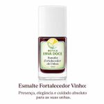 Esmalte Fortalecedor Cor Vinho – Cuidado para Unhas Fracas  10ml