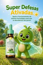 Gotas de Vitamina D3 Raiozinho 10mL Crescinho Kids e Baby