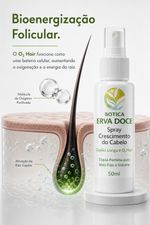 Spray Crescimento do Cabelo Capilia Longa e O2 Hair 100ml