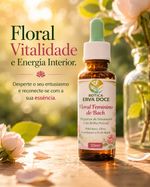 Floral Feminino de Bach Vitalidade e Energia Interior 30ml